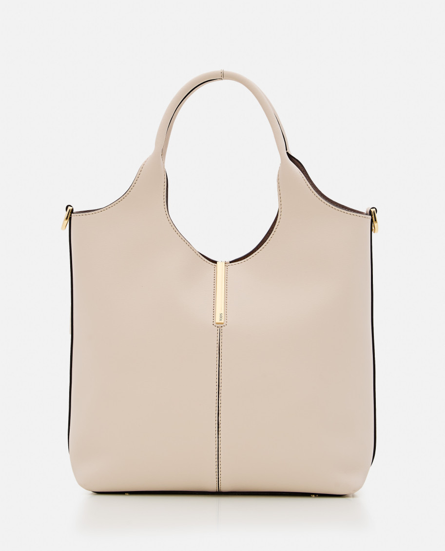 Tod's White Leather Tote