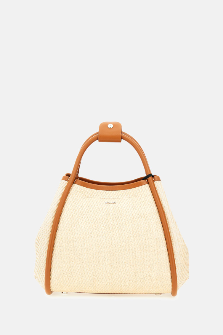 Max Mara Summer Marines Rafia Handbag