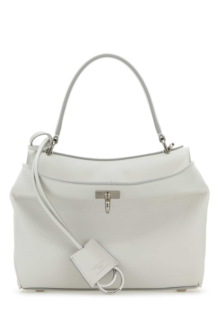 Balenciaga White Rodeo Mini Handbag