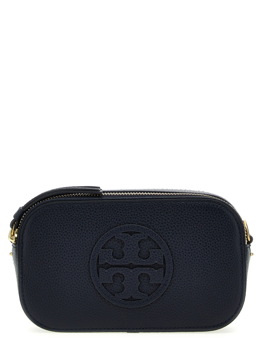 Tory Burch Miller Mini Crossbody Bags Blue In Navy Blue