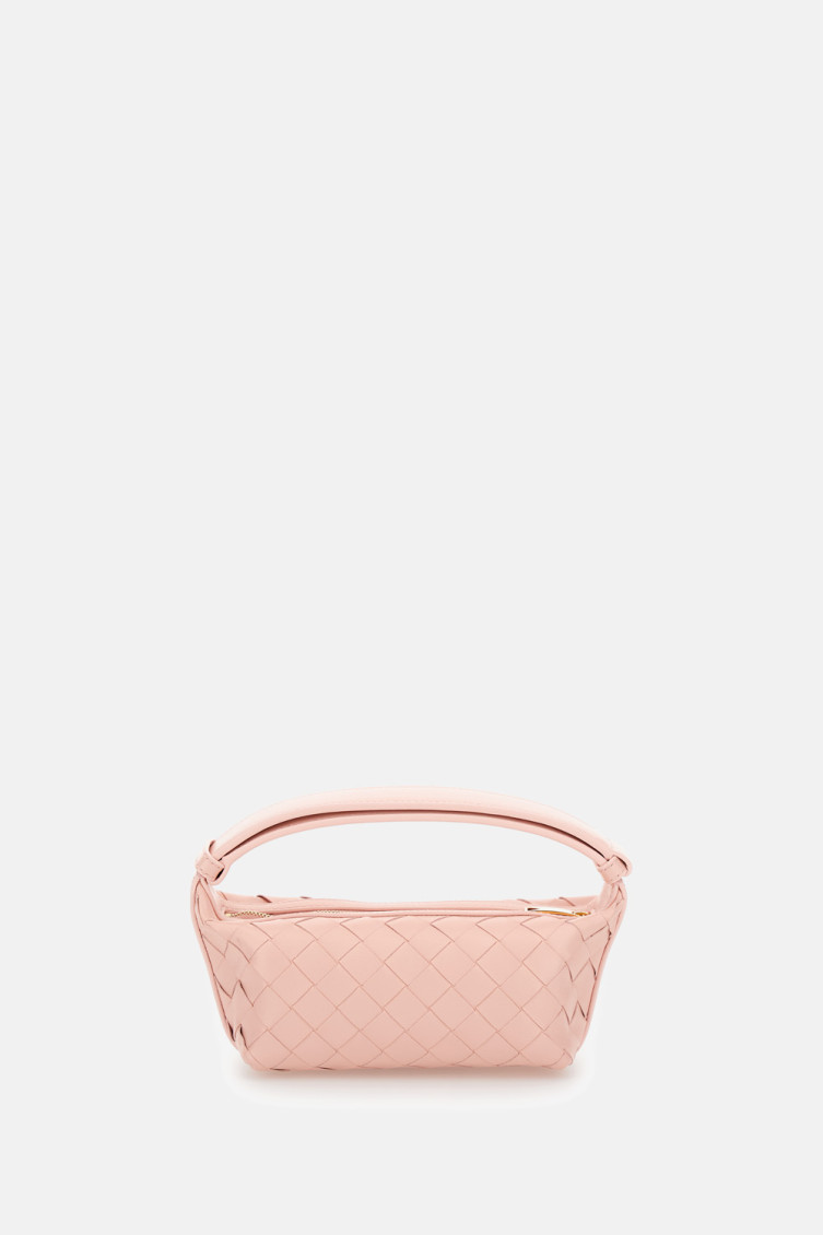 Bottega Veneta Light Pink Wallace Clutch