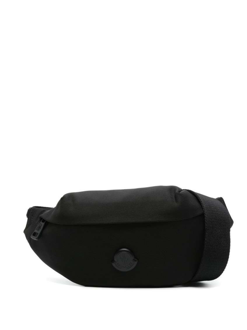 Moncler Small Durance Water Repellent Belt Bag In Black