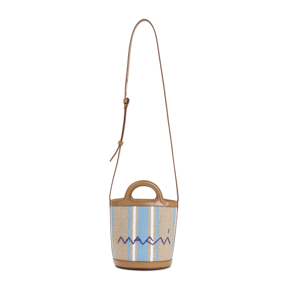 Marni Mini Tropicalia Bucket Bag In Multicolor