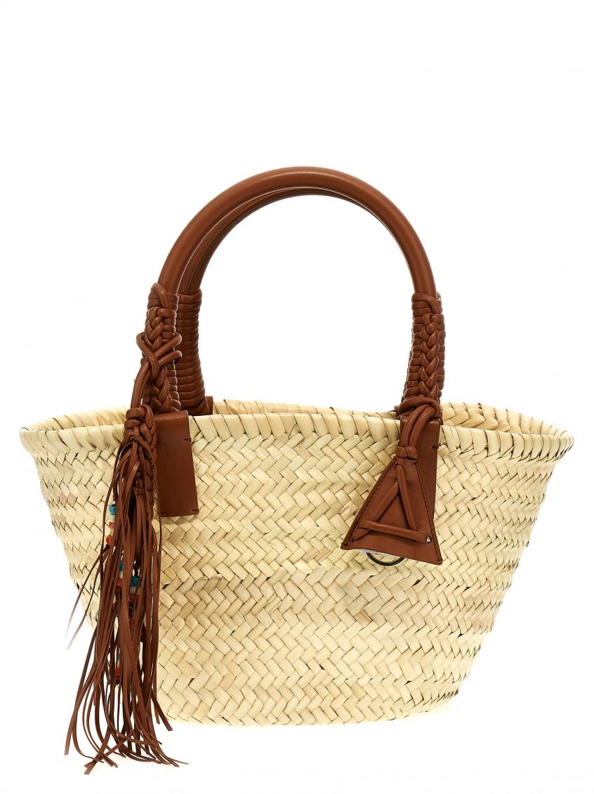 クラッチバッグ Alanui 'Icon Palm Leaf Small' Handbag Alanui Brown Icon Palm Leaf Small handbag for Women Online