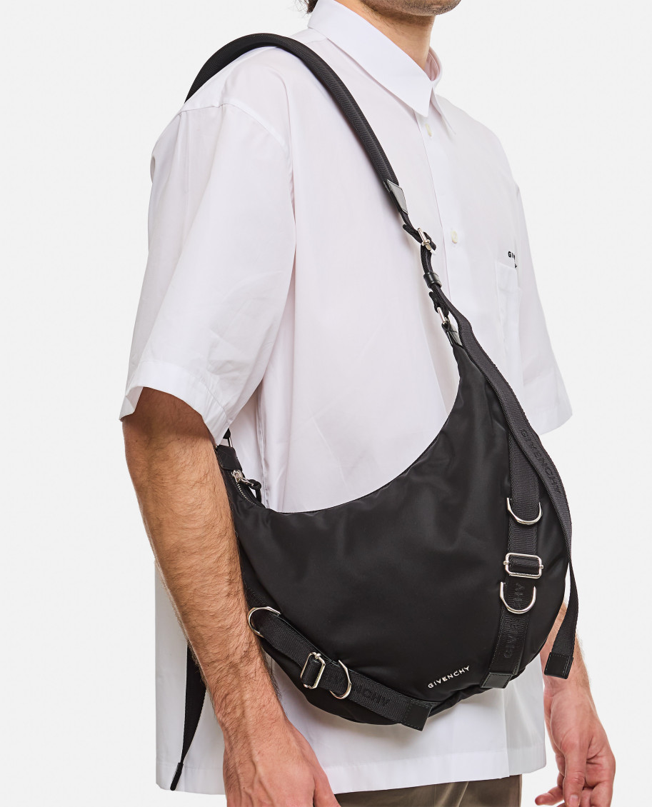 ショルダーバッグ GIVENCHY BLACK NYLON BLEND VOYOU CROSSBODY BAG GIVENCHY | NYLON VOYOU CROSSBODY BAG
