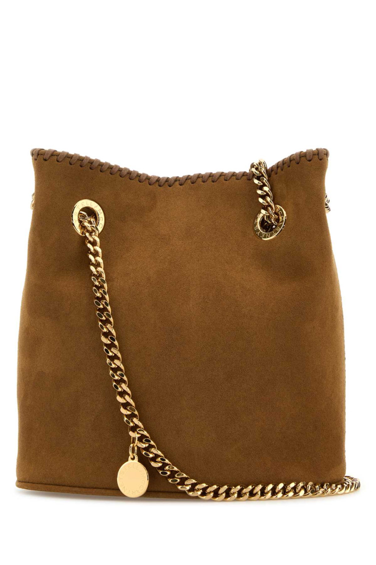 Stella Mccartney Biscuit Alter Suede Bucket Bag