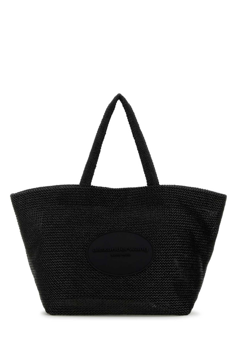 Alexander Wang Punch Xl Tote Bag In Raffia