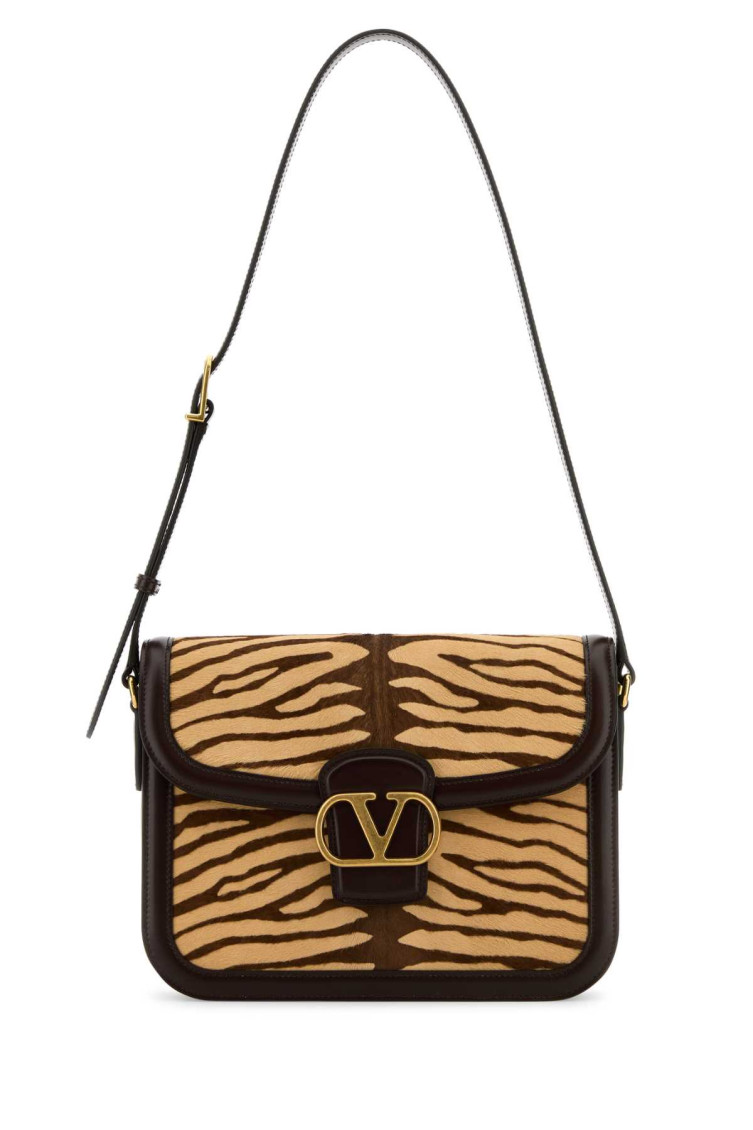 Valentino Garavani Brown 9 To 5 Shoulder Bag