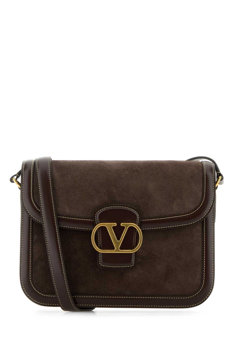 Valentino Garavani Brown 9 To 5 Shoulder Bag