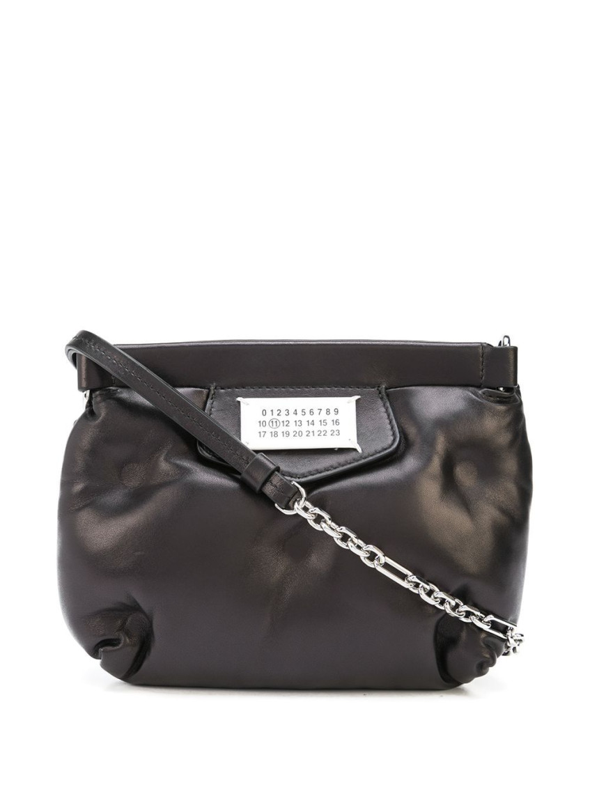 Maison Margiela Black Glam Slam Mini Crossbody Bag for Women