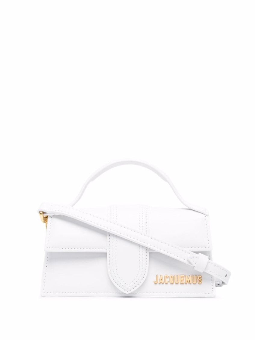 Shop Jacquemus White Le Bambino Handbag