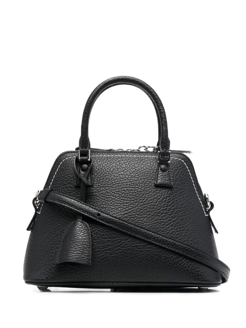 Maison Margiela Chic Mini Handbag For The Modern Woman In Black