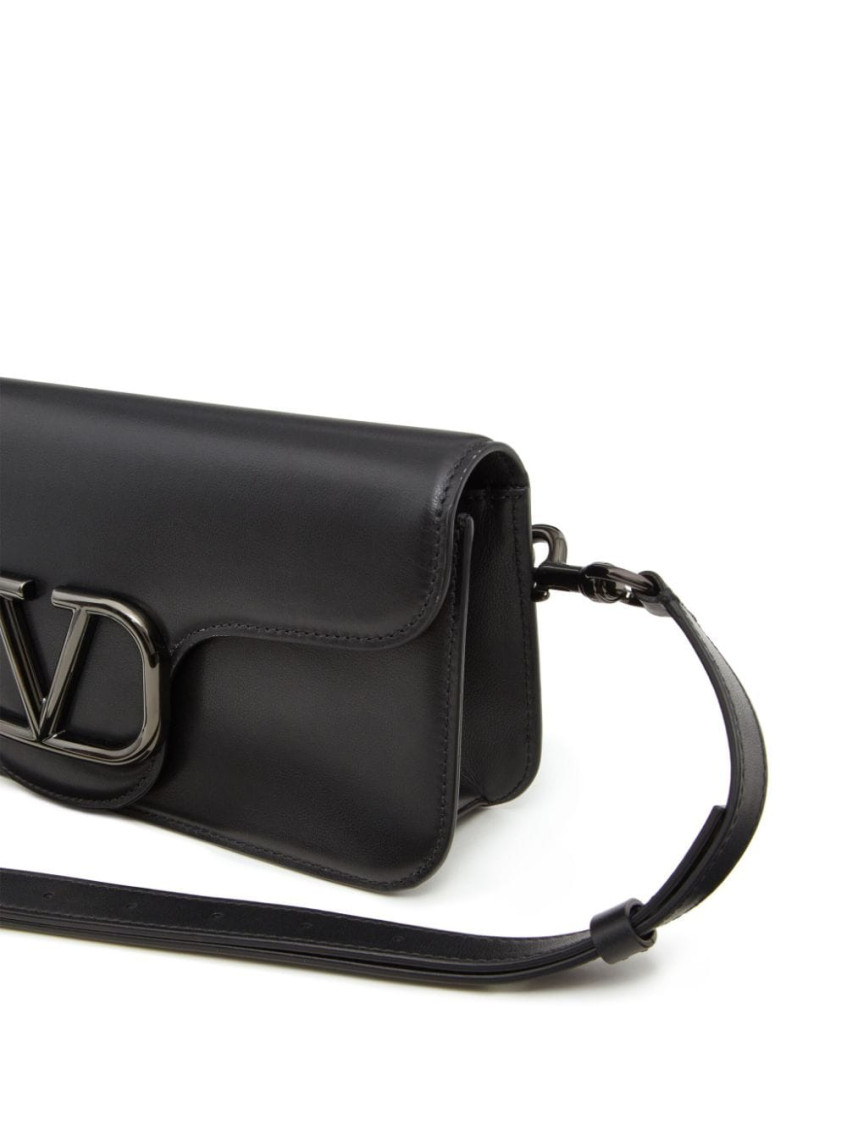 Valentino Garavani Black Leather bag for Men Online USA at Darveys.com
