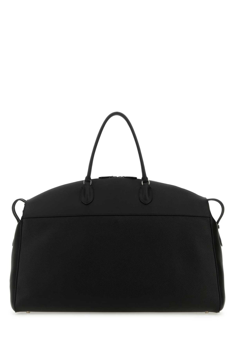 The Row Black George Large Duffle Bag