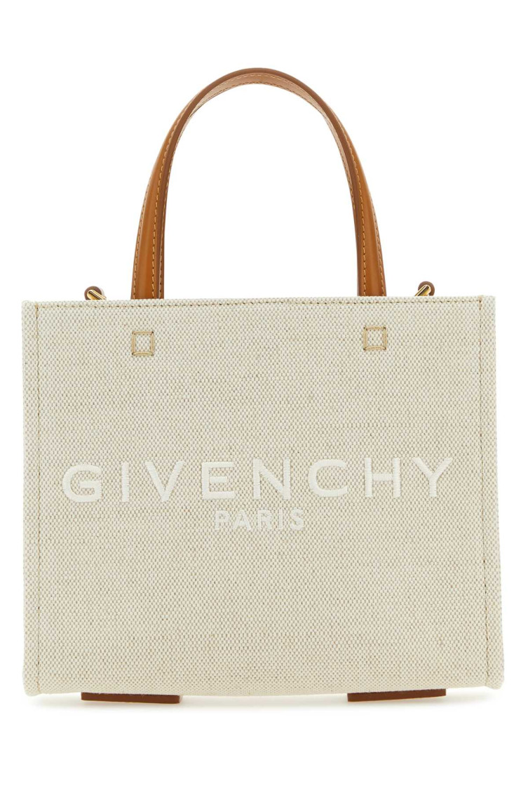 Givenchy Beige Logo Small Tote