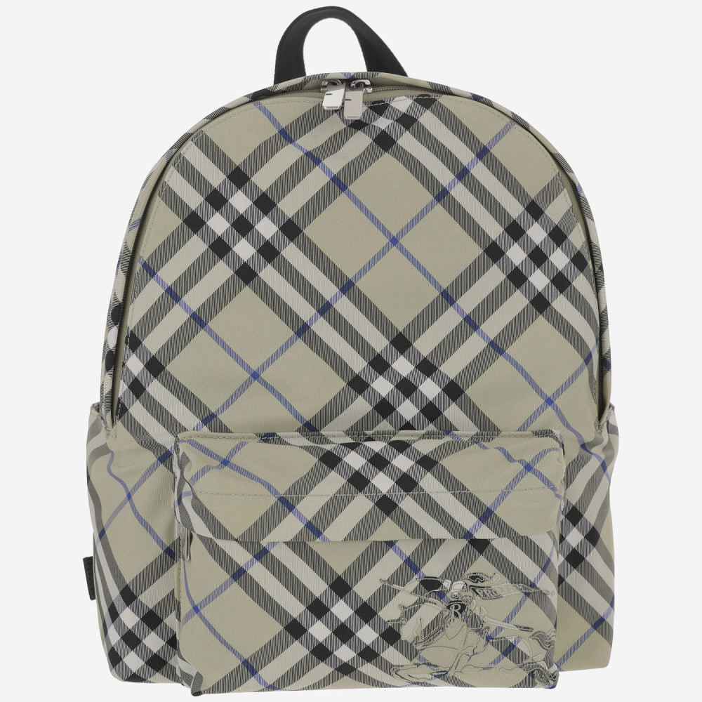 Burberry Beige Archivio Check Backpack