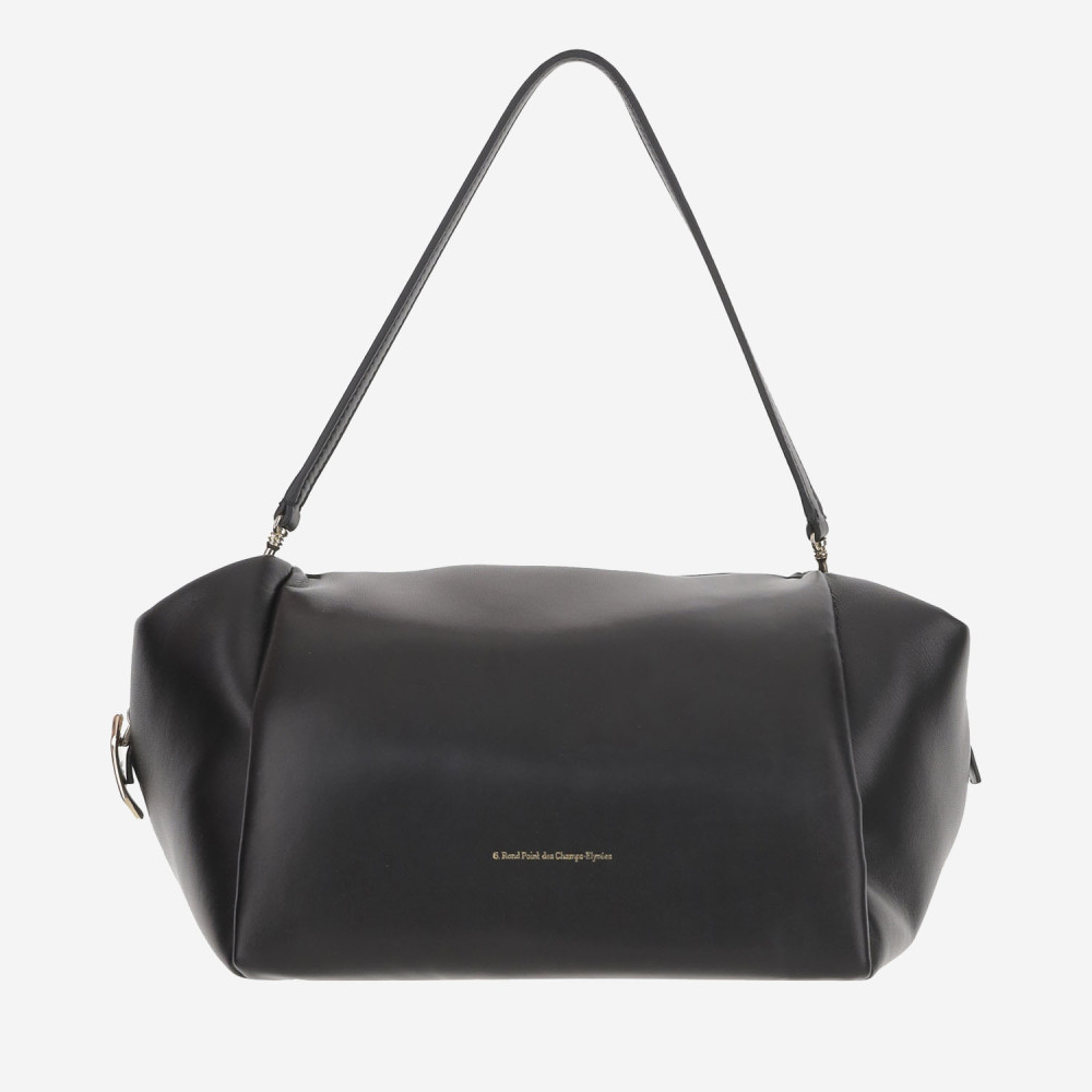 Shop Carven Black Marie Shoulder Bag