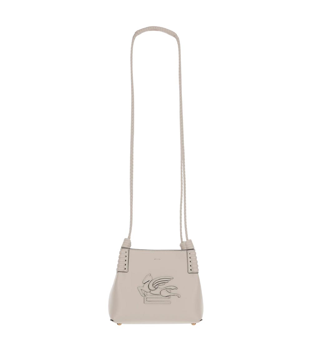 Etro Braided Handle Structured Shoulder Bag