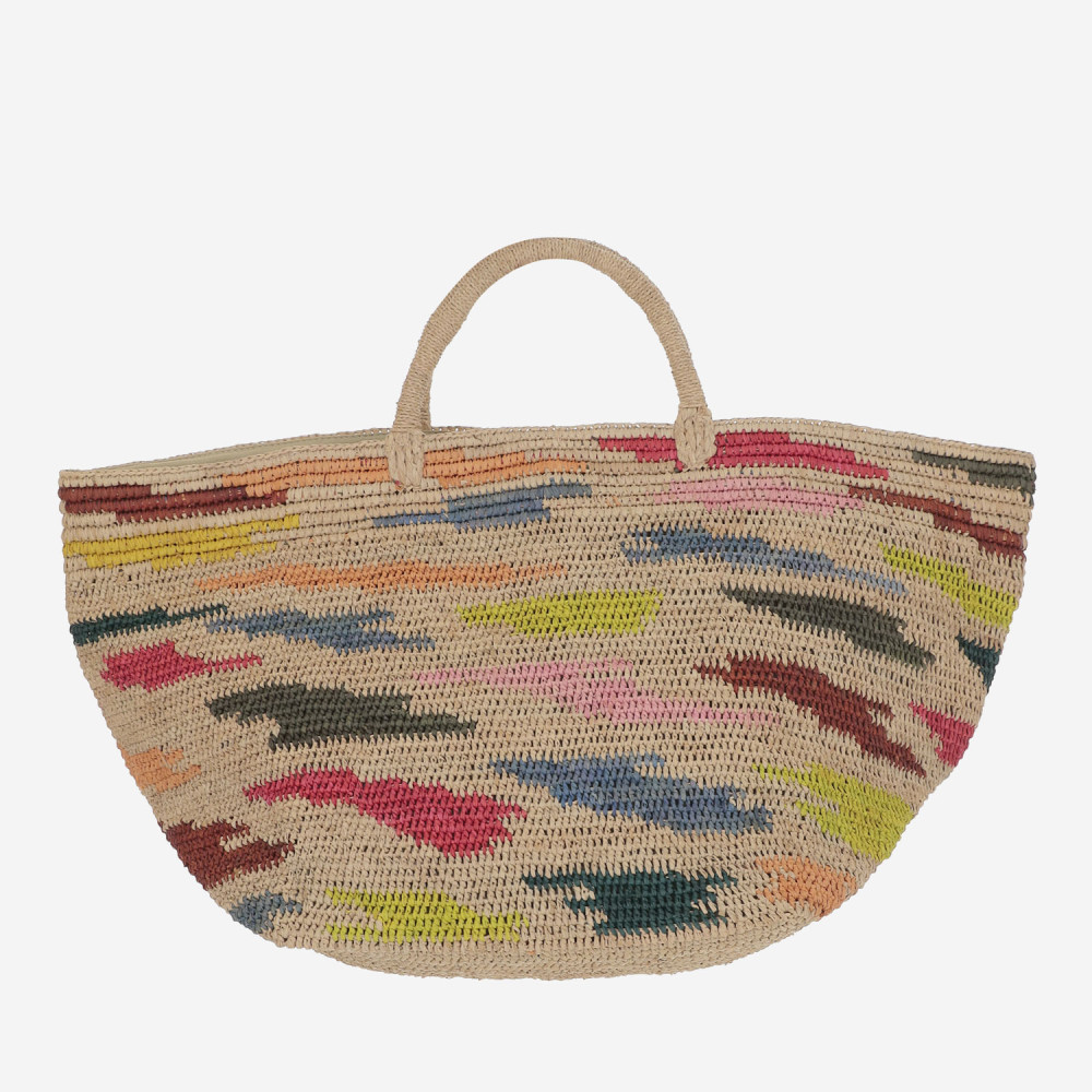 Ibeliv Natural Raffia Tote