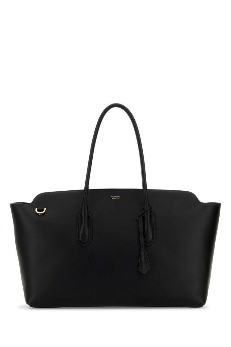 Tom Ford Black Logo Tote