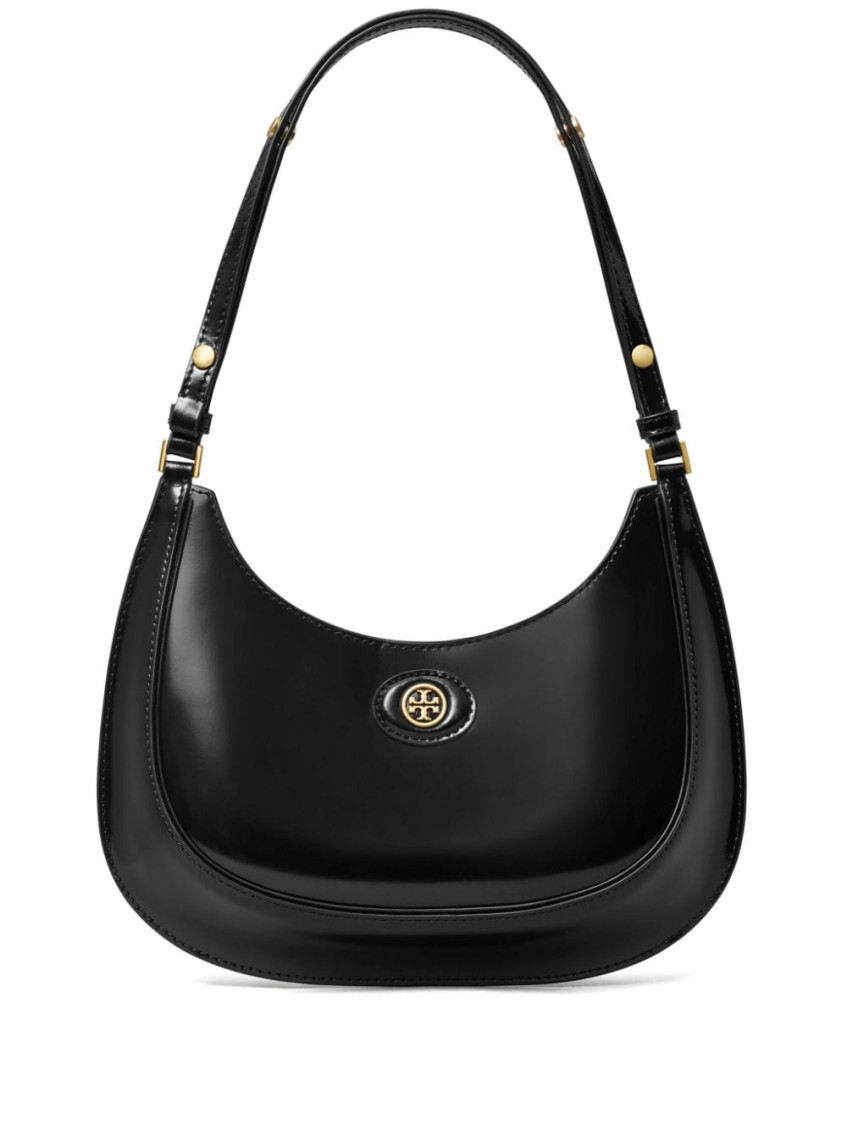 Tory Burch Robinson Shoulder Bag In Black