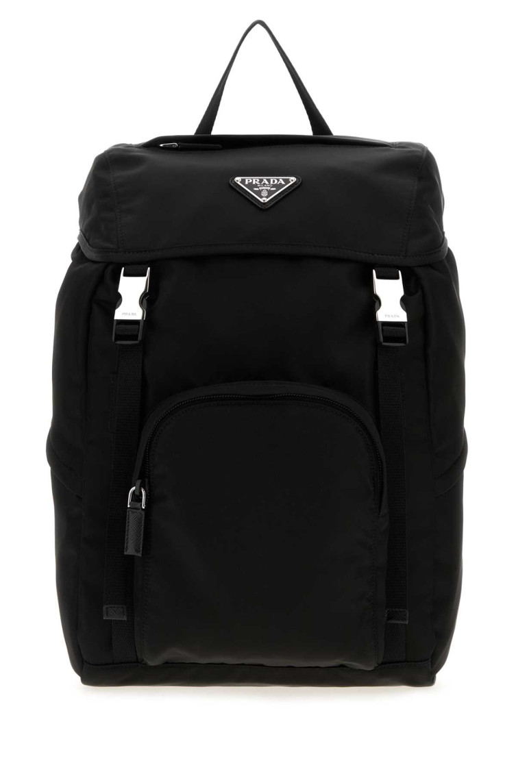 Prada Black Re-nylon Backpack