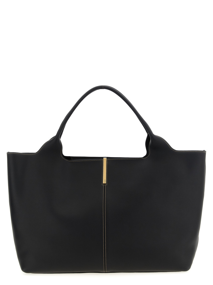 Tod's Black Leather Tote for Women Online USA at Darveys.com
