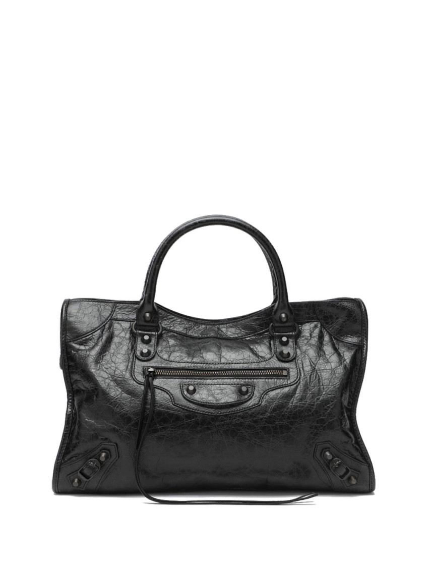 Balenciaga Black Le City Medium Satchel