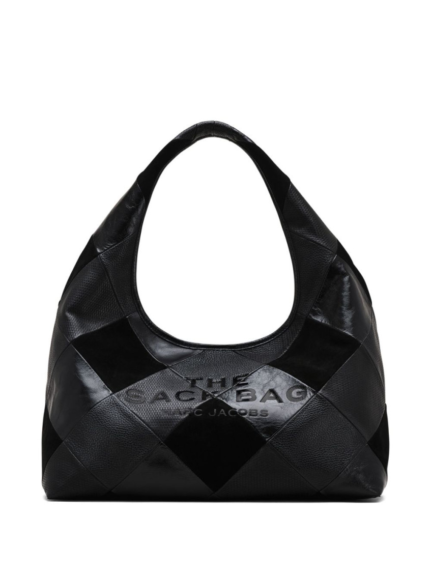 Marc Jacobs Black Patchwork Sack Bag for Women Online USA at