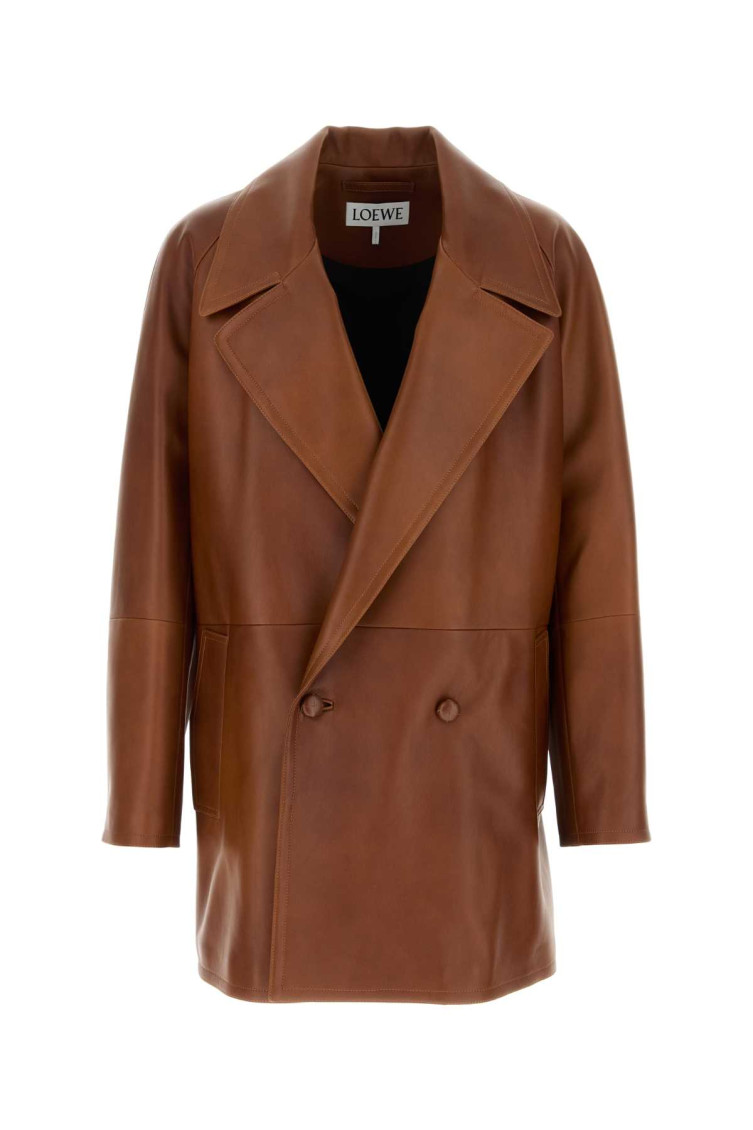 Loewe Coats & Jackets In Brown