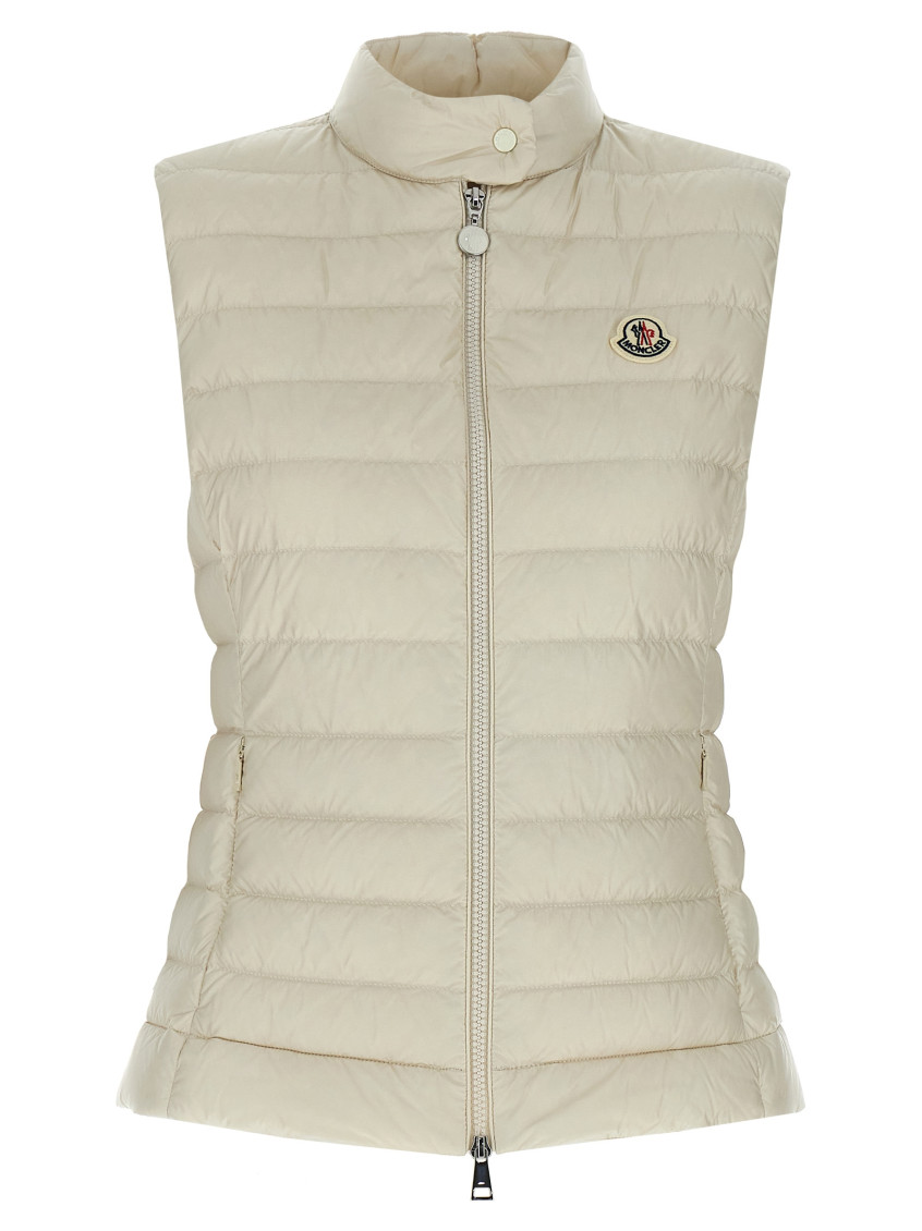 Shop Moncler White Igens Vest