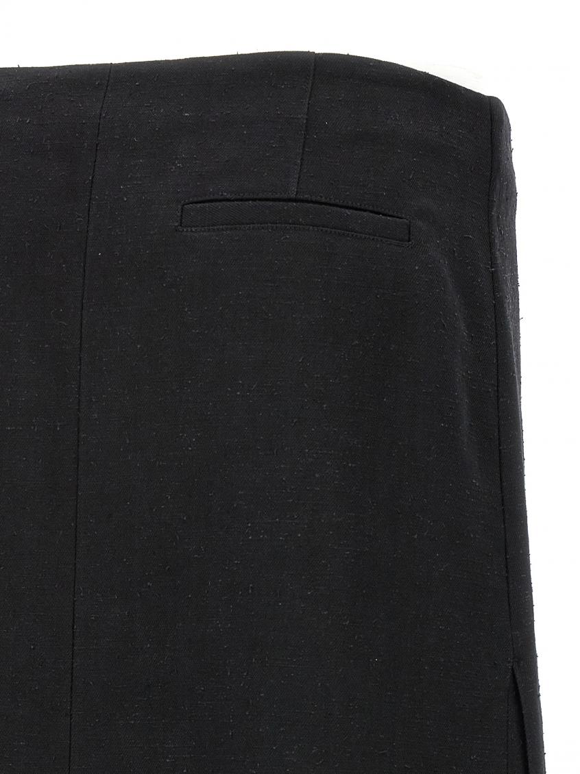Loulou Studio Black Atri Skirt for Women Online USA at