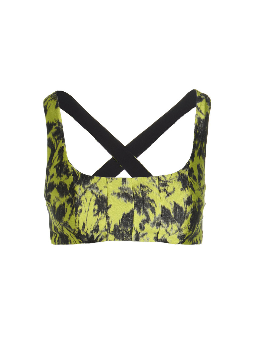 Shop Philosophy Multicolor Printed Cropped Top