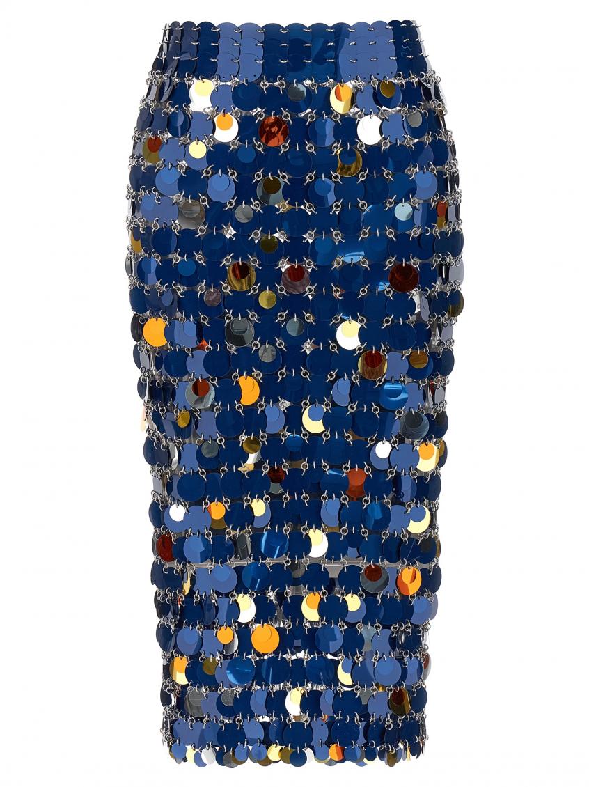 スカート Rabanne Multicolor maxi sequins skirt Paco Rabanne Multicolor maxi sequins skirt for Women Online