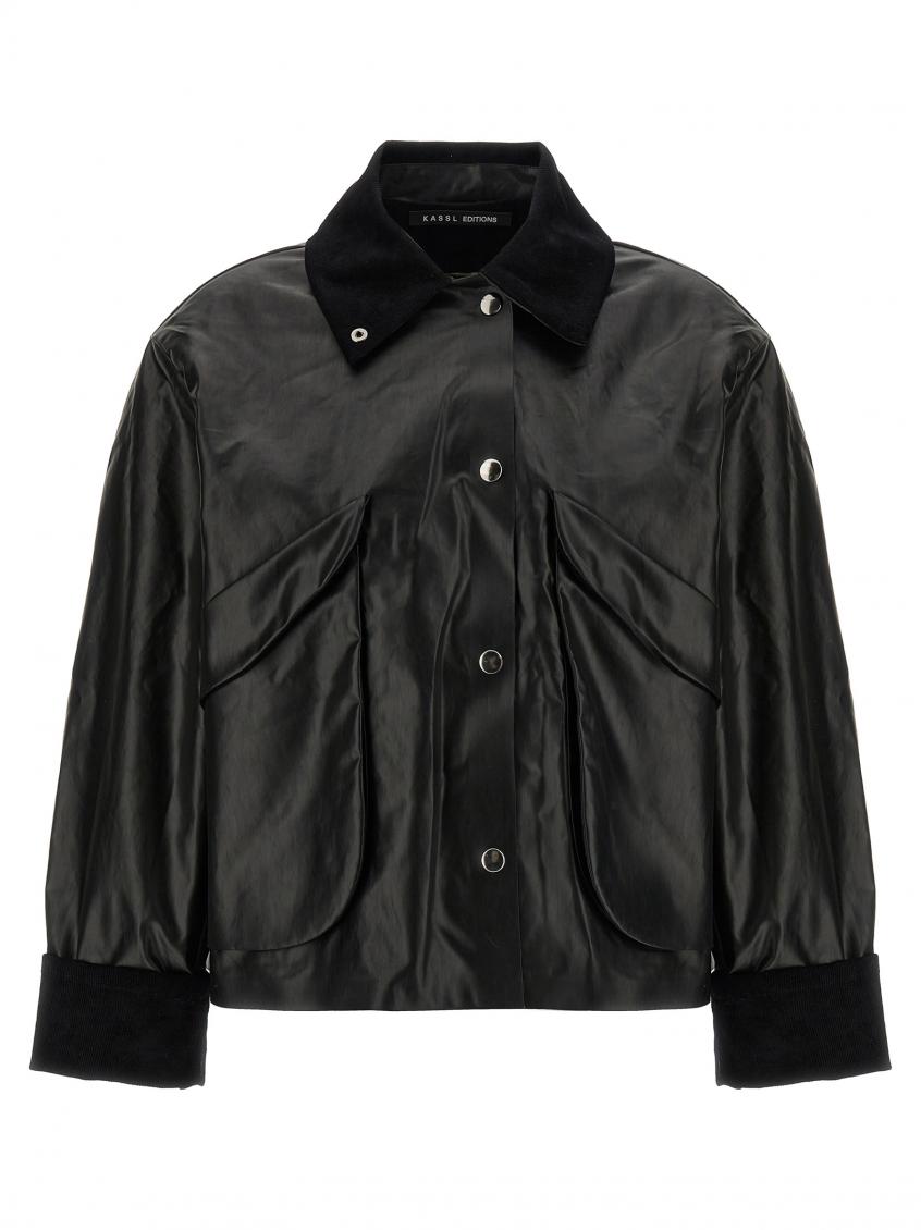 Shop Kassl Editions Black Hunting Jacket