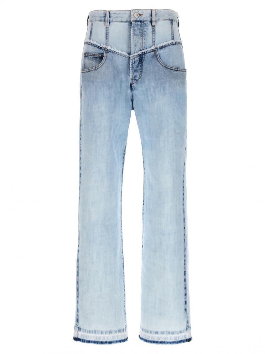 Shop Isabel Marant Light Blue Noemie Jeans