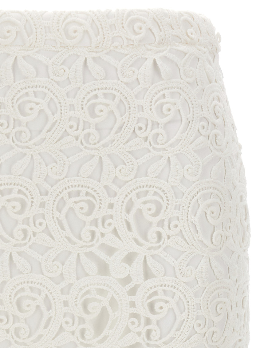 スカート BURBERRY Lace skirt White BURBERRY Carwinley White Lace Skirt NEW $950 Size 8 | eBay