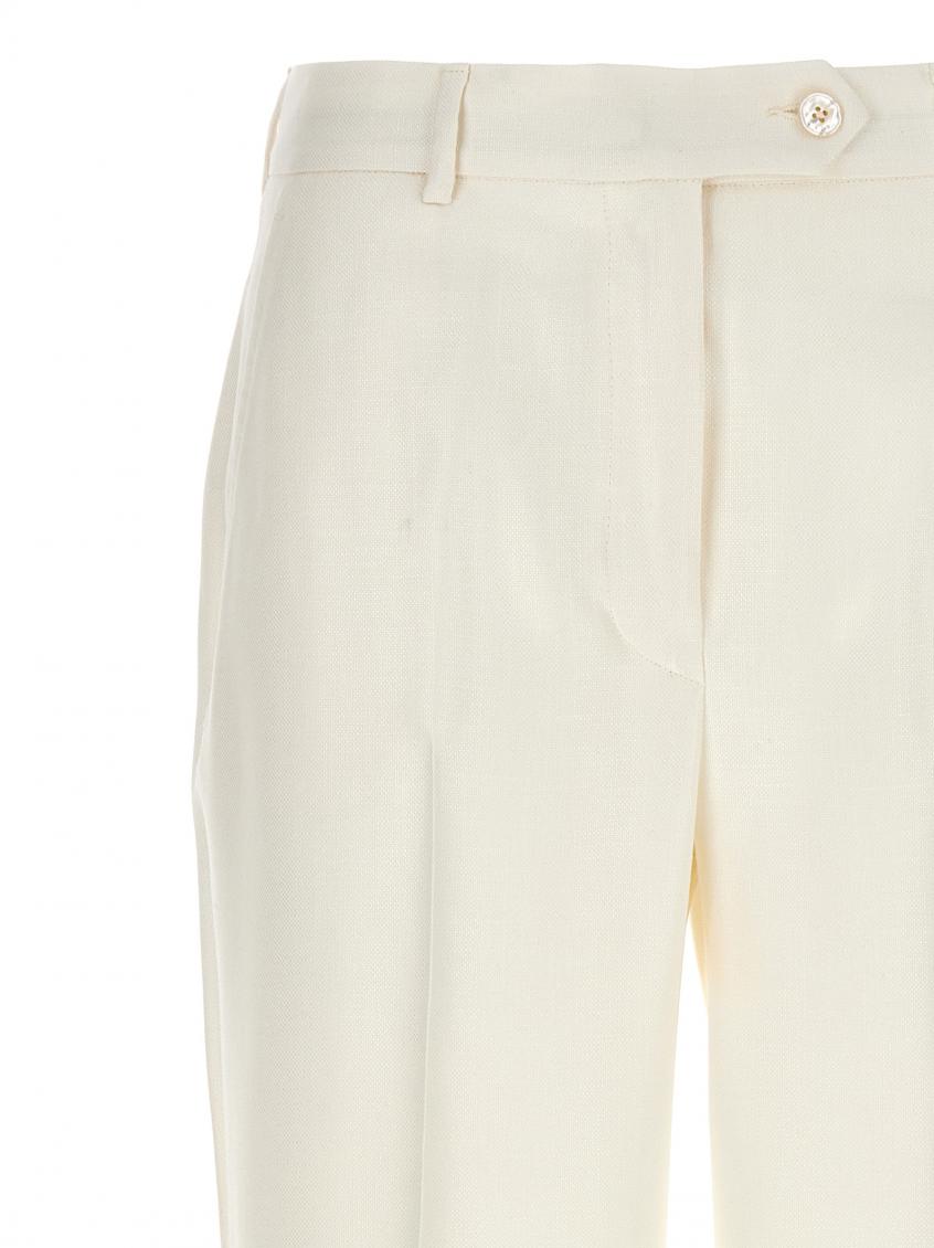 パンツ KITON Cigarette pants White Kiton White Cigarette pants for Women Online USA at Darveys.com
