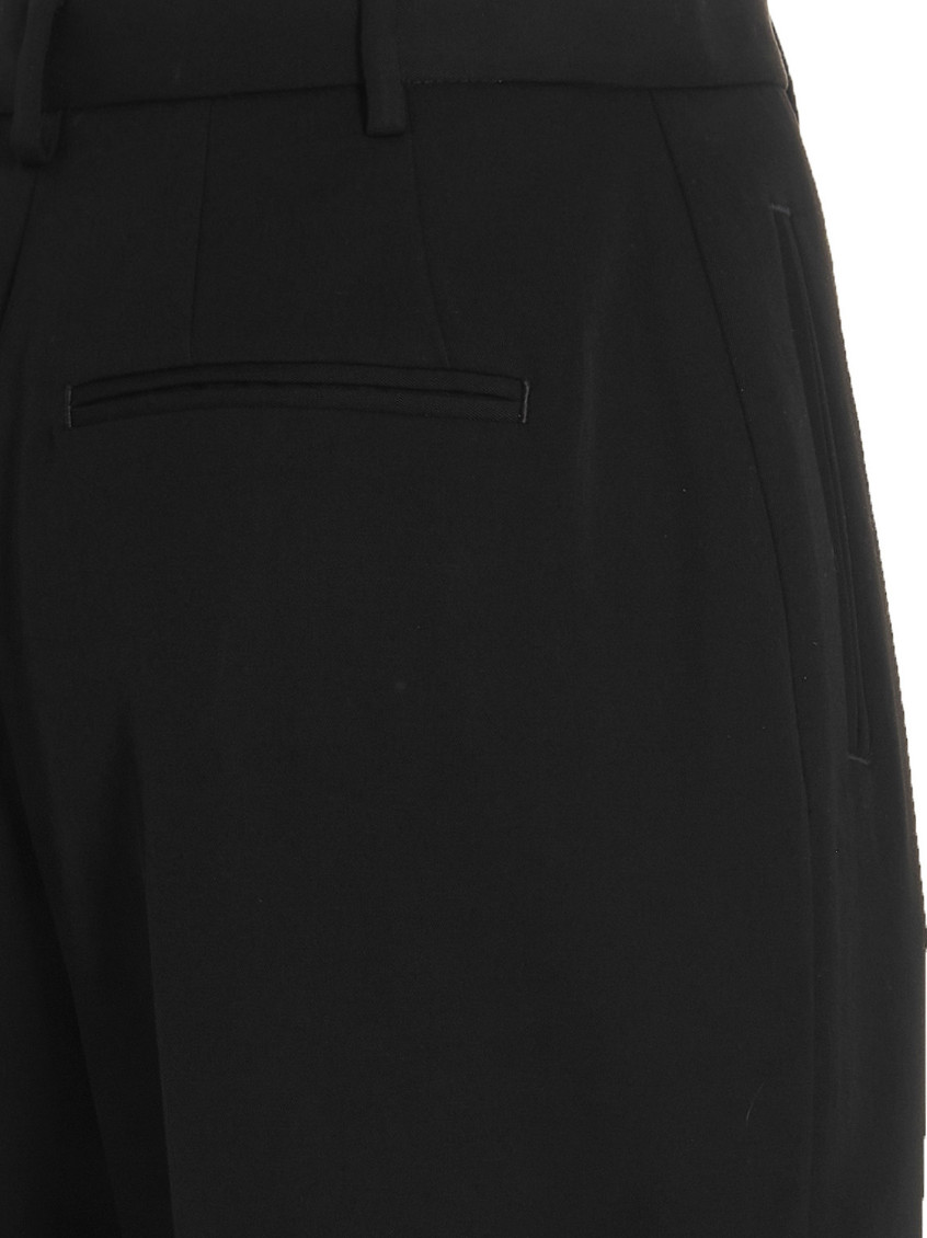 パンツ TORY BURCH Wool twill pants Black  144748 Tory Burch Black Wool twill pants for Women Online USA at
