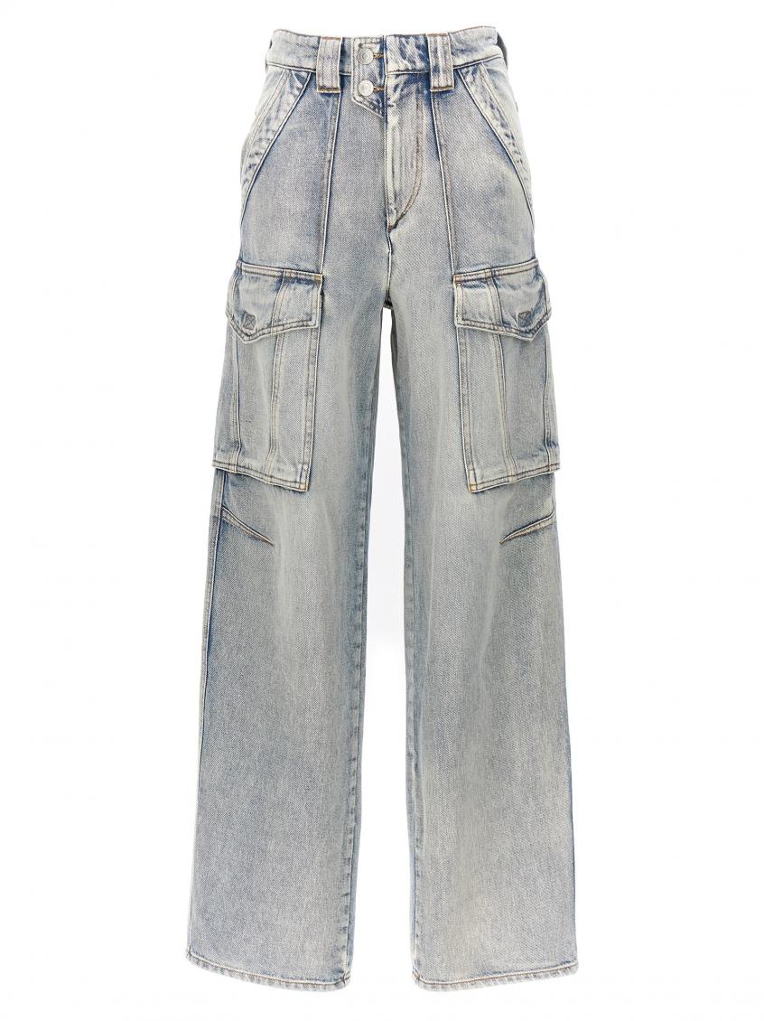 Isabel Marant Light Blue Heilani Jeans In Light Blue