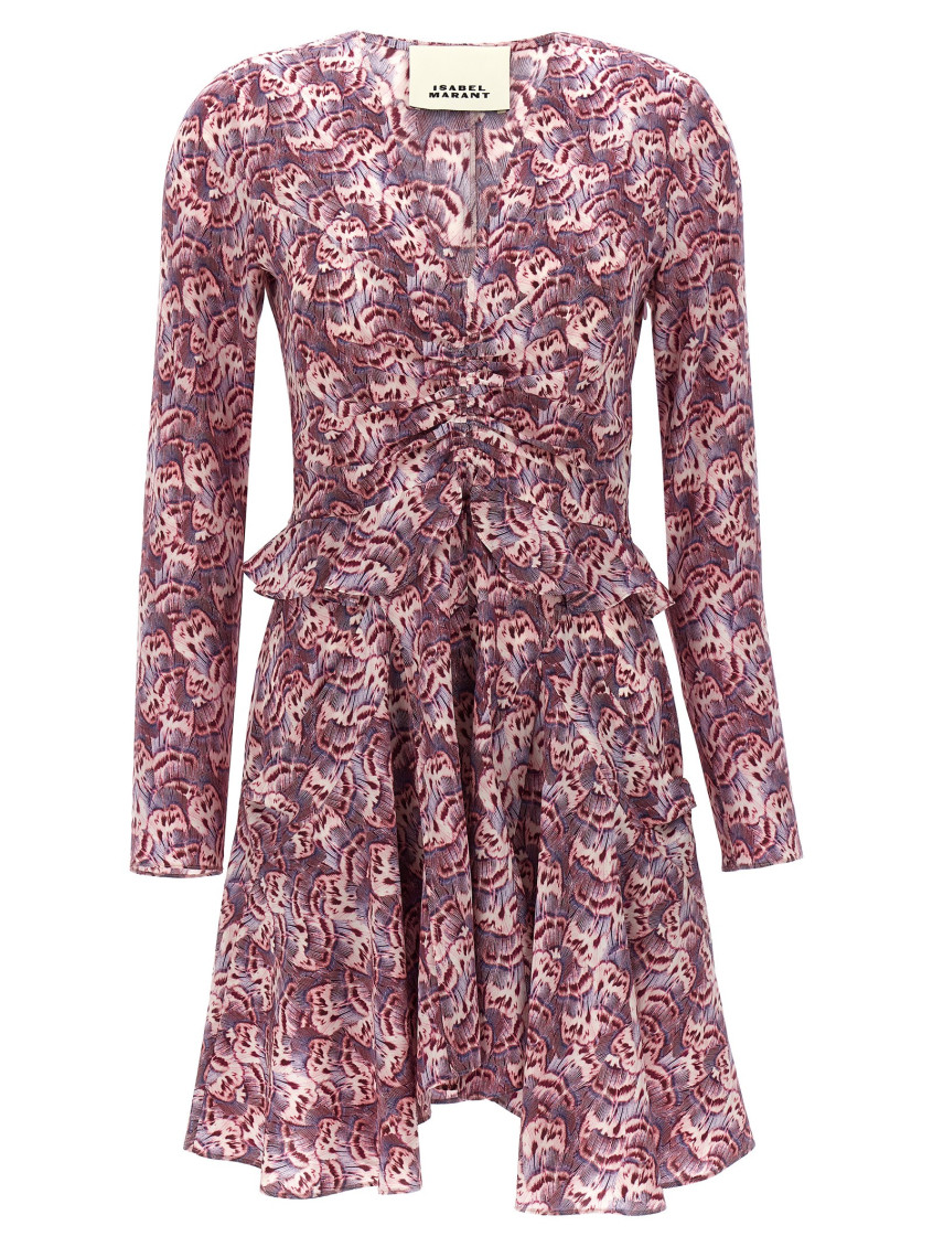 Shop Isabel Marant Multicolor Usmara Dress