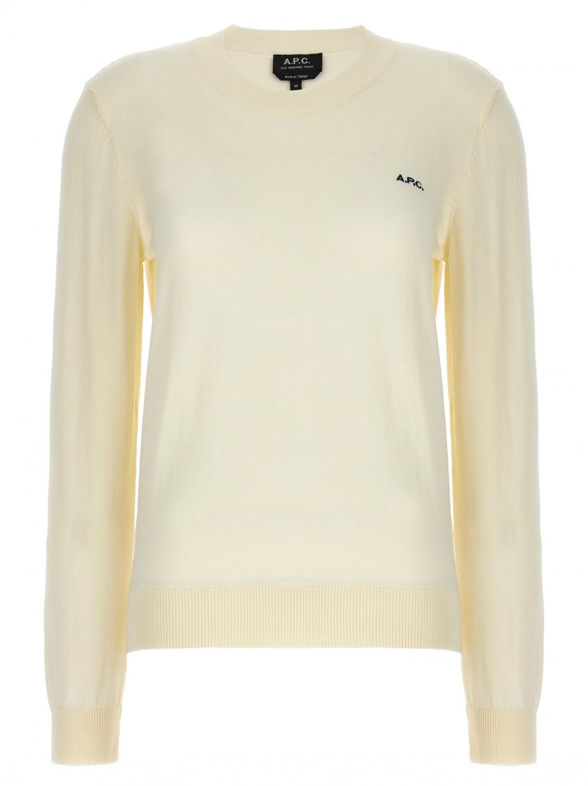 Apc Victoria Sweater In Beige