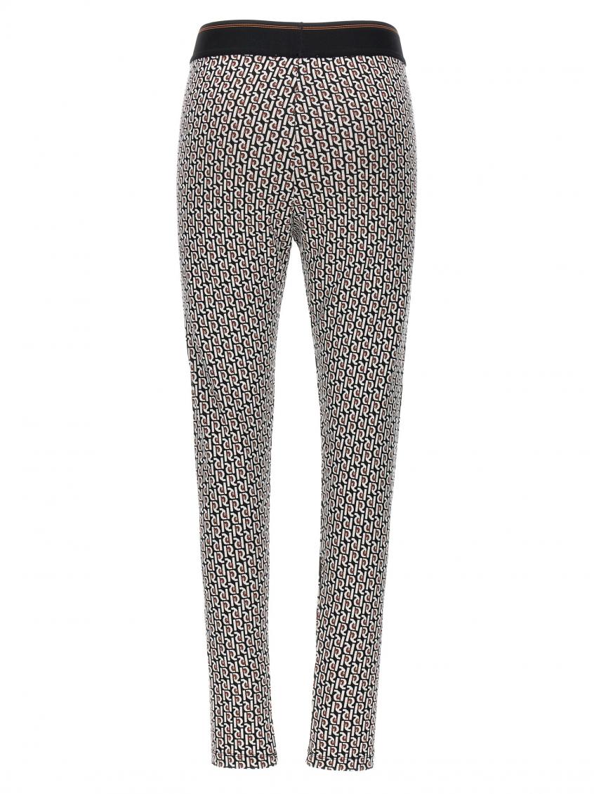 パンツ PACO RABANNE 'Monogram' leggings Multicolor Paco Rabanne Multicolor Monogram Leggings for Women Online