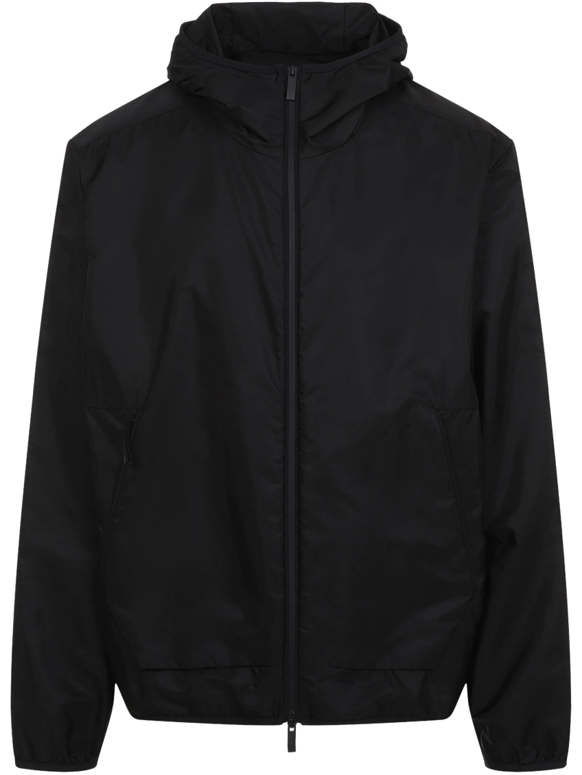 Shop Moncler Black Granier Jacket