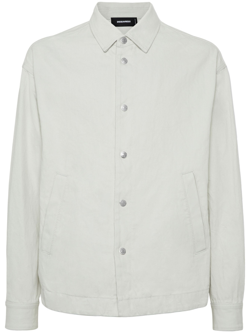 Dsquared2 Icon New Generation Overshirt In White