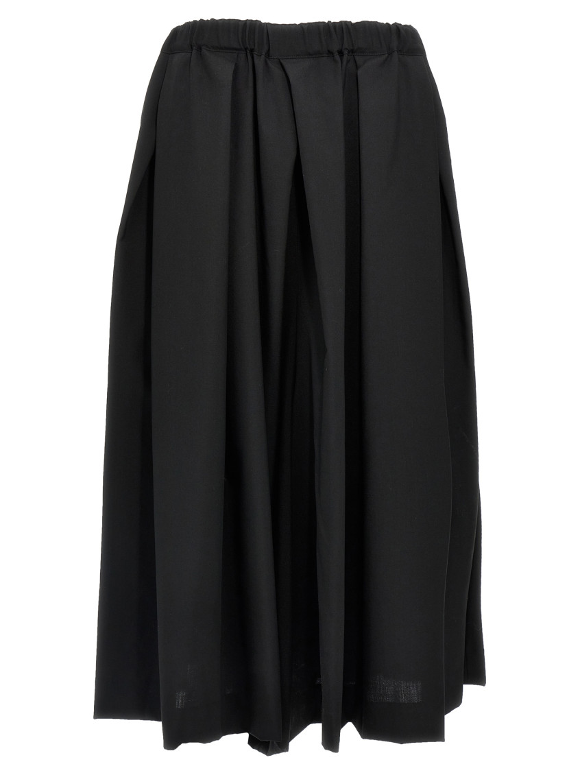 Shop Comme Des Garçons Black Wool Pants