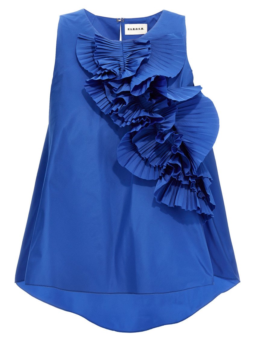 Shop P.a.r.o.s.h Blue Pimpy Top