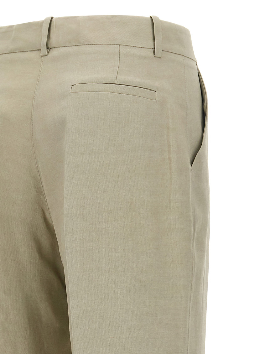パンツ P.A.R.O.S.H. Formal trousers White Parosh White Formal trousers for Women Online USA at Darveys.com