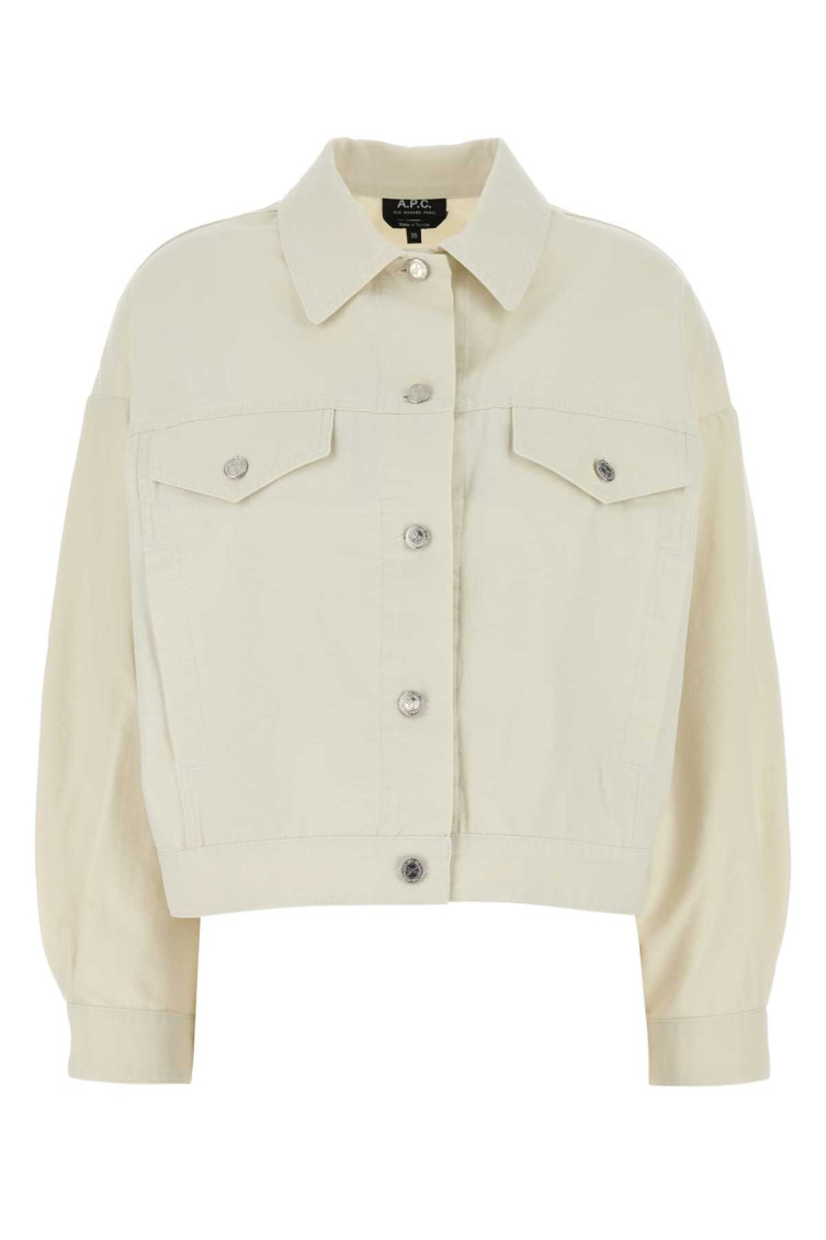 Apc X Natacha Ramsay-levi Sainters Denim Jacket In White