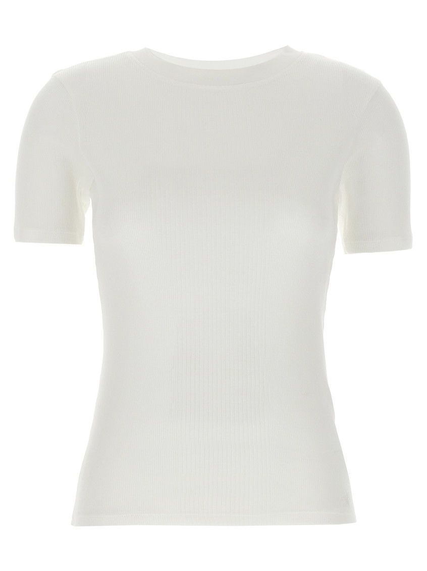 Shop Loulou Studio White Avalyn T-shirt